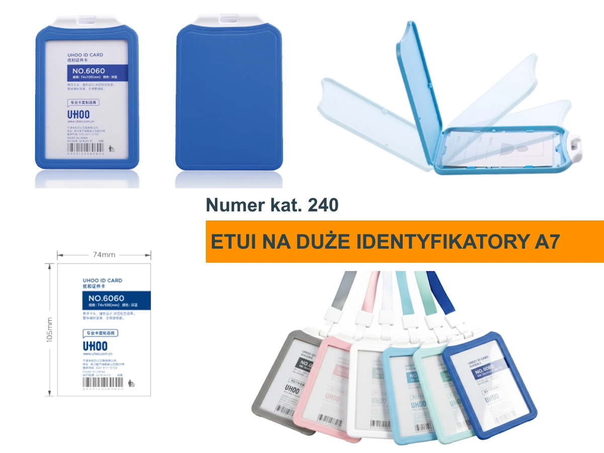 Holder na identyfikator A7