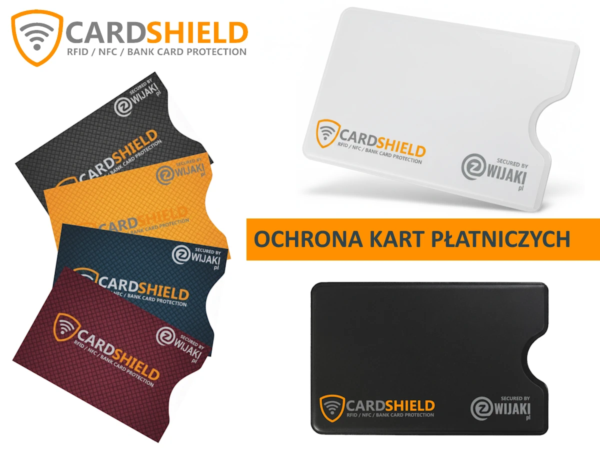 Etui Cardshield - ochrona RFID i NFC